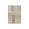 Homeroots 8' X 10' Blush And Mint Green Abstract Washable Indoor Outdoor Area Rug 612560 - alternate 3