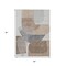 Homeroots 5' X 8' Brown And Gray Abstract Washable Indoor Outdoor Area Rug 632168 - alternate 4