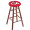 Holland Bar Stool Co Maple Bar Stool, Medium Finish, Fresno State Seat RC30MSMed - alternate 1