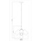 Z-Lite Lumina Matte Black 5 Light Chandelier 7520-5MB - alternate 4