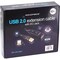 Monoprice 82FT 25M USB 2.0 A MALE TO A FEMALE ACTIVE EXTENSION / REPEATER CABLE 7644 - alternate 3