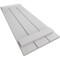 Ekena Millwork Rustic Three Board Joined Board-n-Batten Smooth Faux Wood Shutters, 16 1/2W x 50H, PR SHUBJS16X50SMPR - alternate 9