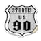 Signmission Sturgis Us 90, 12 inch X 12 inch, Vinyl Decal, 2PK SHI-D-2PACK-12-481 - alternate 1