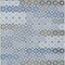 Homeroots 5' X 8' Denim Blue Gray And Ivory Floral Washable Indoor Outdoor Area Rug 617495 - alternate 4