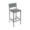 Bfm Seating Meghan Counter Height Stool, Grade 4 Upholstered Seat & Back - Steel Frame - Sand Black Finish JS33HM2134-2134SB - alternate 1