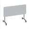 Correll Rectangle Premium Sit To Stand HPL Flip Top Table, 72 in W, 28 in to 38 in H, Particleboard Top FTS3072-15-14-13 - alternate 5