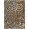 Homeroots 3' X 5' Copper Gold And Brown Abstract Washable Indoor Outdoor Area Rug 596812 - alternate 5