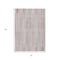 Homeroots 3' X 5' Coral And Beige Striped Washable Indoor Outdoor Area Rug 631533 - alternate 7