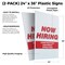 Signmission Construction Equipment Operators, Plastic Signs Only 24 Inch x 36 Inch, Corrugated Plastic, 2PK CSB-2436-2PACK-CONSTRUCTIONEQUIPMENTOPER - alternate 2