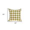 Homeroots 20" Gold and White Geometric Throw Pillow 529336 - alternate 6