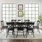 Crosley Hayden 9-Piece Dining Table Set For 8 W/Camille Chairs KF20012SL-MB - alternate 7
