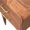 Homeroots 22" Brown Solid Wood Two Drawer Nightstand 701713 - alternate 4