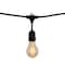 Bulbrite 48-foot String Light Kit with Nostalgic Loop Filament A19 Incandescent Light Bulbs 2200K 810004 - alternate 1