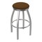 Holland Bar Stool Co 802 Misha Stainless Steel 36in Swivel Bar Stool with Canter Thatch Seat 80236SS001 - alternate 1