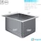 Amgood 16 in. x 20 in. x 12 in. Stainless Steel 1 Compartment Drop-In Sink. NSF AMG SINK DIS S1C-162010-NF-Z - alternate 4