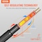 Vevor Self-Regulating Pipe Heating Cable 50FT 5W/FT Heat Tape for Pipes Roof ETR series (5W/FT) - alternate 5