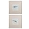 Homeroots Set of Two Sandpipers Watercolor Wall Art, 2PK 401446 - alternate 2