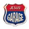 Signmission Jesus's Garage, 6 inch X 6 inch, Plastic Sign, 2PK SHI-P-2PACK-6-383-JESUS - alternate 1