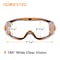 Powertec Safety Goggles, Scratch Proof UV Protection, Clear Anti-fog, Chemical Splash Protective Eyewear 71563N - alternate 4
