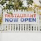 Signmission Restaurant Now Open, 18 Inch x 48 Inch, Vinyl Banner B-30834 - alternate 4