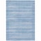 Homeroots 10' X 14' Sky Blue And Ivory Striped Washable Indoor Outdoor Area Rug 631520 - alternate 4