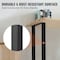 Vevor 28 Inch Adjustable Furniture Legs Square Solid Steel Set of 2 Black, 2PK T6164-28 - alternate 4