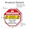 Signmission No Trespassing Private Property Vio, 6 inch X 6 inch, Vinyl Decal, 2PK OC-D-2PACK-6-99 - alternate 4