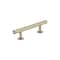 Amerock Radius 3 inch 76mm Center-to-Center Golden Champagne Cabinet Pull BP37390BBZ - alternate 1