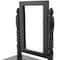 Homeroots 20" Black Wood Framed Freestanding Makeup Shaving Tabletop Mirror 274446 - alternate 4