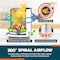 Campior Wood Burning Fire Pit Stove, Smokeless, Stainless Steel, Removable Ash Pan, Carry Bag LFSTVSM22 - alternate 4