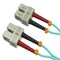 Sanoxy 15m 10Gb SC/SC Duplex 50/125 Multimode OM3 Fiber Optic Cable SNX-CBL-LDR-FB101-4615 - alternate 2