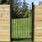 Nuvo Iron 33 in x 68 in DIAMOND TOPPED ORNAMENTAL IRON GATE GGI0440/RG02/AG03 - alternate 8