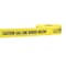 Empire Level CAUTION GAS LINE BURIED- Reinforced Non Detectable Yellow Utility Tape  3in X 1000ft 71-070 - alternate 2