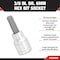 Performance Tool 3/8 In Dr. Hex Bit Socket 6Mm, W38896 W38896 - alternate 4