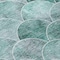 Homeroots 3' X 5' Teal Blue Aqua And Gray Abstract Washable Indoor Outdoor Area Rug 577691 - alternate 6