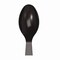 Dixie Mediumweight Polystyrene Wrapped Cutlery, Spoon, Plastic, Black, 1000PK TM53C1 - alternate 3