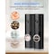 Simple Deluxe Electric Salt and Pepper Grinder Set-Automatic Salt Pepper Mill Shakers, Black, 2PK HKGRINE70BLKX2 - alternate 5