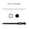 Neiko Hex Allen Power Bit Set, 11-Piece, Metric Sizes 1.5mm to 8mm, Magnetic Head Bits, Premium S2 Steel 01148A - alternate 2