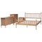Baxton Studio Laurent Bamboo-Style 4-Piece Bedroom Set, Queen 266-14563-14566-14565-14564-ZORO - alternate 5