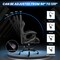Yssoa Gaming Chair, Computer Chair with Footrest, Height Adjustable and 90 Deg-135 Deg Tilt Functio FNCHARGAME01BGFR - alternate 2