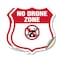 Signmission No Drone Shield Sign No Drone Zone From, 6 inch X 6 inch, Vinyl Decal, 2PK SHI-D-2PACK-6-392 - alternate 1