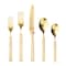 Mepra Fantasia Ice Gold Flatware Set - 20 Pieces - Vanilla 10L622020OI - alternate 1