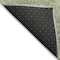 Homeroots 8' Mint Green Brown And Gray Round Floral Washable Indoor Outdoor Area Rug 603475 - alternate 4