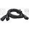 Ac Works Medical Grade Power Cord, IEC C14 to Dual NEMA 5-15R, 10A, 7 ft Coiled, UL/CUL Certified CC14Y515 - alternate 2