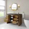 James Martin Vanities Hudson 48" Single Vanity, Honey Oak w/ 3 CM Parisien Bleu Silestone Top 435-V48-HNO-3PBL - alternate 2