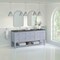 James Martin Vanities Breckenridge 72'' D Vanity, Serenity Blue w/ Parisien Bleu Top w/FreePower Wireless Charger 330-V72-SRB-FPBL - alternate 6