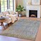 Homeroots 3' X 5' Taupe And Ivory Abstract Washable Indoor Outdoor Area Rug 631077 - alternate 4