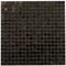 Apollo Tile Skosh 11.6 in. x 11.6 in. Glossy Rich Black Glass Mosaic Wall and Floor Tile 18.69 sqft/case, 20PK APLNB88BK906A - alternate 1