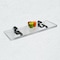 Fab Glass And Mirror Acrylic Shelf 6 x 16.5inces Black Bracket 3/4in Thickness Acrylic Pack of 2 AS19CC-6x16BL2P - alternate 1