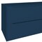 Homeroots 48" Blue Wood Floating Bathroom Vanity With White Sink And Two Drawers 624127 - alternate 4